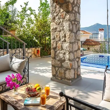 Stunning In With Pool And Sea Vistas Villa Kalkan