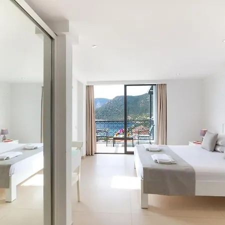 Stunning In With Pool And Sea Vistas Villa Kalkan